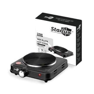 CuisinièRe éLectrique, Plaque Chauffante 1000 W, BrûLeur Unique de Comptoir Portable, avec ContrôLe de TempéRature Réglable, Voyants D'Alimentation, Table de Cuisson pour la Maison/Camping, Compatible